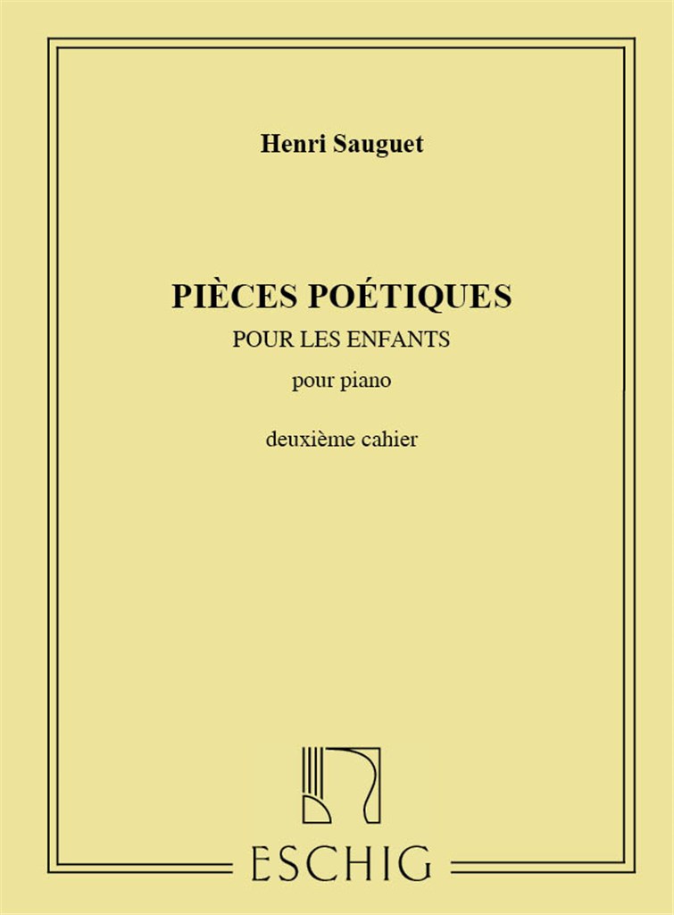 Pieces Poetiques N 2 Piano